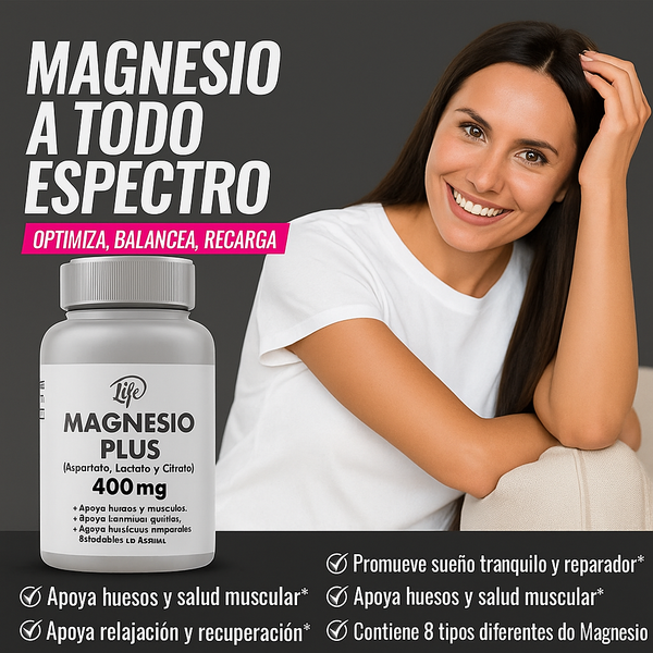 Cápsulas de Magnesio Vitalidad